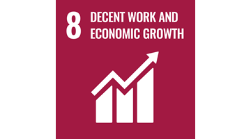 <p>Decent work and <br/>economic growth</p>